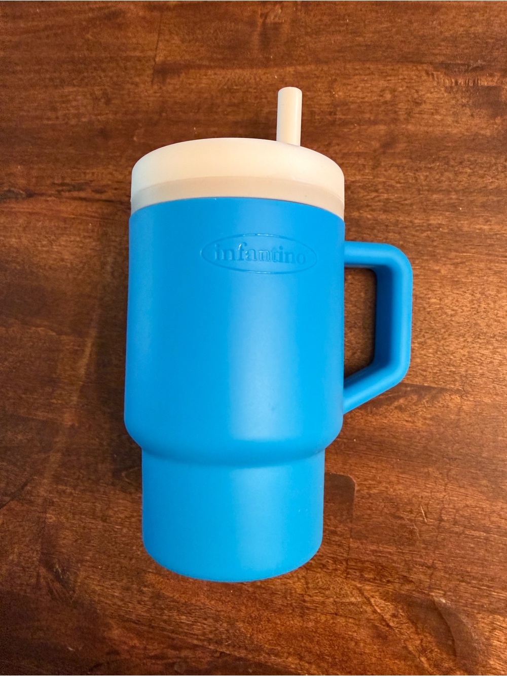 ☀️3/$10 BUNDLE!!☀️ Infantino My First Tumbler Blue Spill-Proof Straw Cup